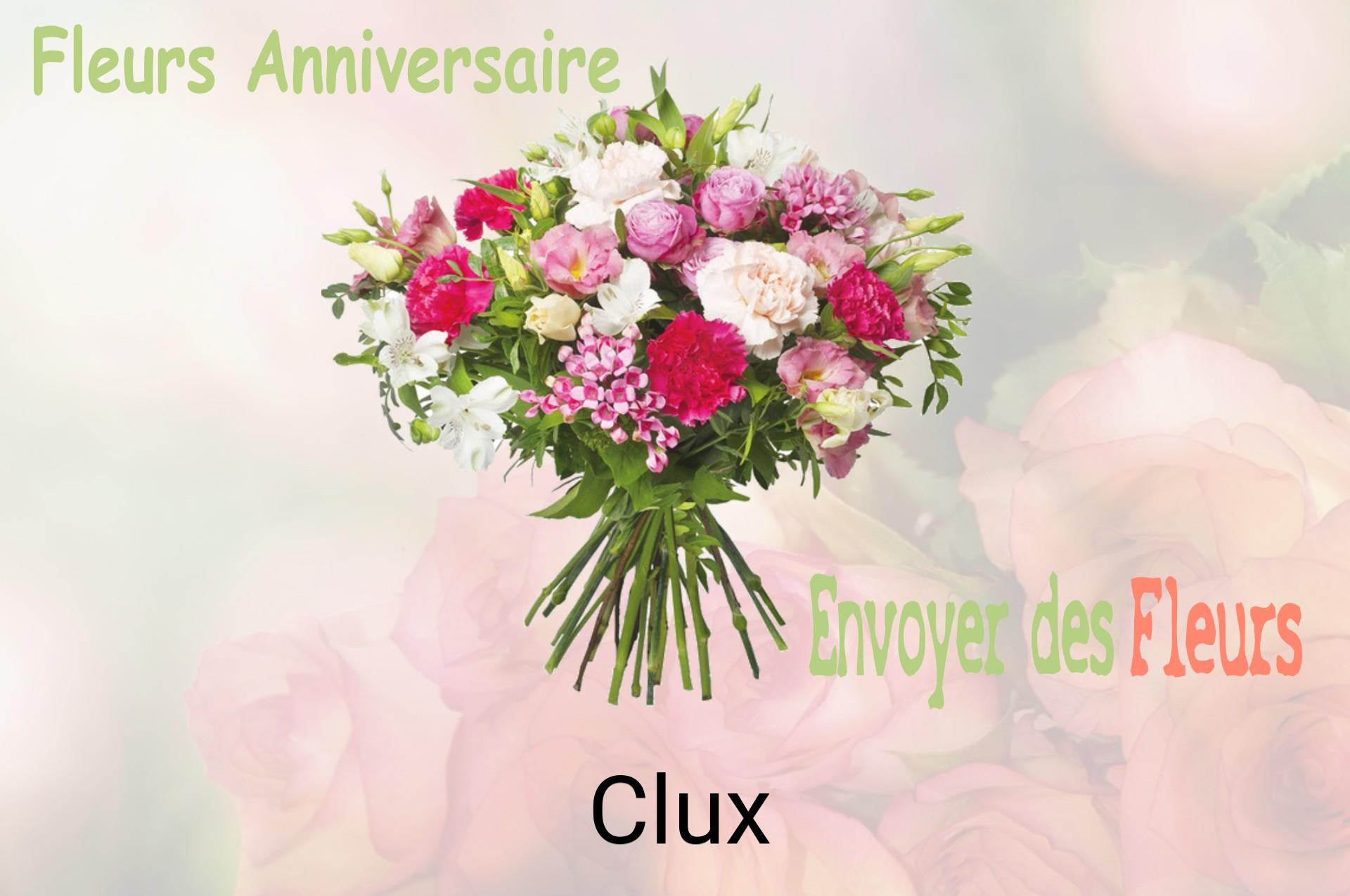 Bouquet de fleurs d’anniversaire livré à Clux