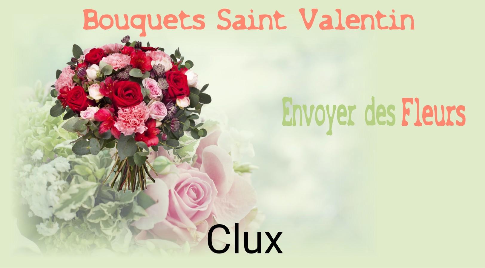 Roses de Saint-Valentin livrées à Clux